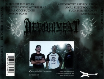 DEVOURMENT - CD - Butcher The Weak (1st press, original sealed)