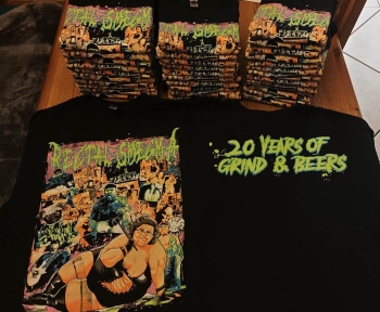 RECTAL SMEGMA - 20 Years of Grind and Beers - T-Shirt Size M