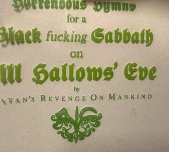 SATAN'S REVENGE ON MANKIND - 12'' LP - Horrendous Hymns For A Black Fucking Sabbath On All Hallows' Eve (Halloween Edition / limited 100)