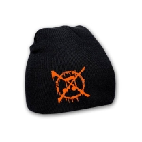 ANTI-MUSIC - Logo (ORANGE) BEANIE (by SMG) ANTI-MUSIC - Logo (ORANGE) BEANIE (by SMG)