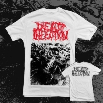 DEAD INFECTION - Dead Fox - white T-Shirt size XL