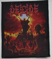 DEICIDE - To Hell With God - woven Patch DEICIDE - To Hell With God - woven Patch