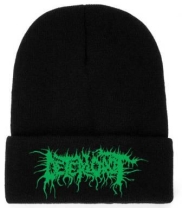 DETERIOROT - green Logo CUFFED BEANIE (by SMG) DETERIOROT - green Logo CUFFED BEANIE (by SMG)