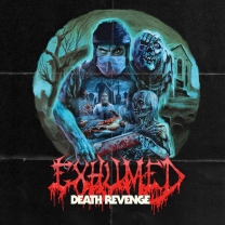 EXHUMED - 12" LP - Death Revenge (Custom Squad with Splatter Edition)