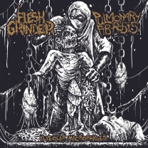 FLESH GRINDER / PULMONARY FIBROSIS - split CD - Alveolar Macrophages