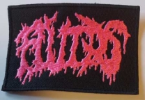 FLUIDS - embroidered pink logo Patch (by SMG) FLUIDS - embroidered pink logo Patch (by SMG)