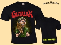 GUTALAX - Shit Happens Coverart - T-Shirt - Size M GUTALAX - Shit Happens Coverart - T-Shirt - Size M