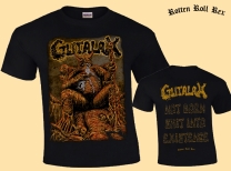 GUTALAX - The Golgothaner - Not Born, Shit Into Existence - T-Shirt GUTALAX - The Golgothaner - Not Born, Shit Into Existence - T-Shirt