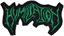 HUMILIATION - Logo Cut Out - embroidered Patch HUMILIATION - Logo Cut Out - embroidered Patch