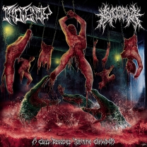 INDIGNITY / KROCOPHILE - split CD - A Cold-Blooded Torture Chamber INDIGNITY / KROCOPHILE - split CD - A Cold-Blooded Torture Chamber