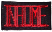 INHUME - embroidered red Logo Patch (by SMG) INHUME - embroidered red Logo Patch (by SMG)