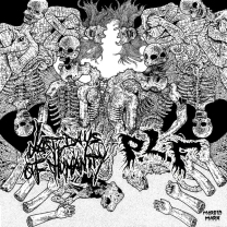 LAST DAYS OF HUMANITY / P.L.F. - split 12'' LP - LAST DAYS OF HUMANITY / P.L.F. - split 12'' LP -
