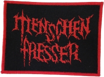 MENSCHENFRESSER - Red Logo - woven Patch