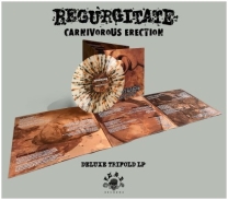 REGURGITATE - Trifold 12'' LP - Carnivorous Erection (Die Hard Splatter Vinyl) REGURGITATE - Trifold 12'' LP - Carnivorous Erection (Die Hard Splatter Vinyl)