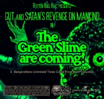 GUT / SATAN'S REVENGE ON MANKIND -Split CD- "The Green Slime are coming"