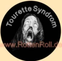 TOURETTE SYNDROM - Rotten Head - Button/Badge/Pin (24) TOURETTE SYNDROM - Rotten Head - Button/Badge/Pin (24)