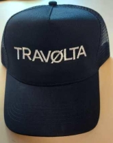 TRAVOLTA - embroidered Logo TRUCKER HAT (by SMG)