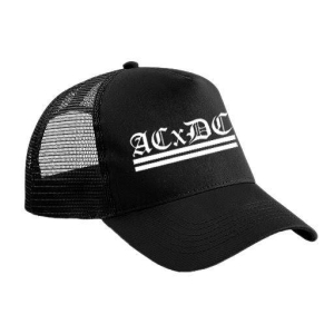 ACxDC (ANTICHRIST DEMONCORE) - embroidered Logo TRUCKER HAT