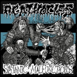 AGATHOCLES / SATANIC MALFUNCTIONS -split CD-