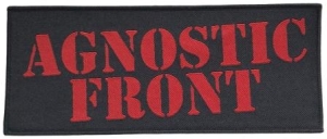 AGNOSTIC FRONT - Logo - woven Patch