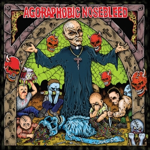 AGORAPHOBIC NOSEBLEED - 12'' LP -  Altered States Of America  ANBRX II Delta 9 (Electric Blue Splatter Vinyl)