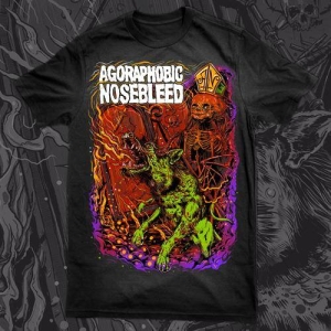 AGORAPHOBIC NOSEBLEED - Dog - T-Shirt