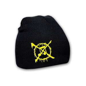 ANTI-MUSIC - Logo (NEON YELLOW) BEANIE