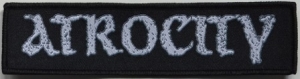 ATROCITY - New Logo - woven Patch