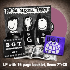 B.G.T. (Brutal Glöckel Terror) - 12'' LP + 7'' EP + CD - 1987-91 (dirty Pink Vinyl)