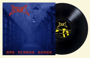 BLOOD - 12'' LP - Gas Flames Bones (black Vinyl)