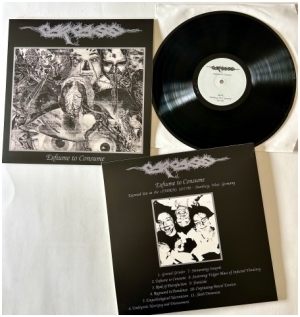 CARCASS - 12'' LP - Exhume to consume - Live in Hamburg 10.07.1990 (Black Vinyl)