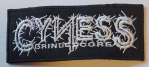 CYNESS - embroidered white Logo Patch (by SMG)