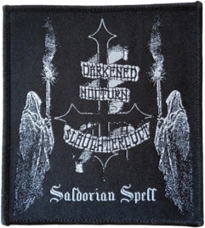 DARKENED NOCTURN SLAUGHTERCULT - Saldorian-Spell - woven Logo Patch