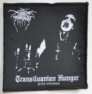 DARKTHRONE - Transylvanian Hunger - woven Patch