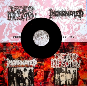 DEAD INFECTION / INCARNATED - split 10'' Promo 1994 - first time on vinyl