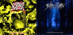 DEPRESSION / OXIDISED RAZOR - split CD - Nebeldämmerung / Gore Tales