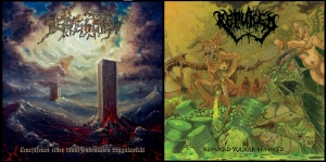 free at 75€+ orders: DEPRESSION / REPUKED - split CD - Leuchtfeuer einer transzendentalen Singularität / Repuked tolkar repuked