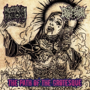 ENJOY MY BITCH / NECROMUCOSA FALICA - split CD - The Path of the Grotesque