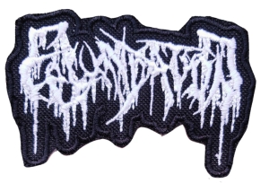 FECUNDATION - white Logo embroidered patch (by SMG)