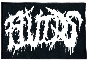 FLUIDS - embroidered white logo Patch (by SMG)