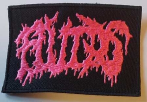 FLUIDS - embroidered pink logo Patch (by SMG)