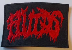 FLUIDS - embroidered red logo Patch (by SMG)