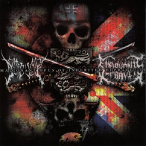 EMBRYONIC DEPRAVITY / GOREVENT - CD Split - Malignant Opus of Inherited Depravity