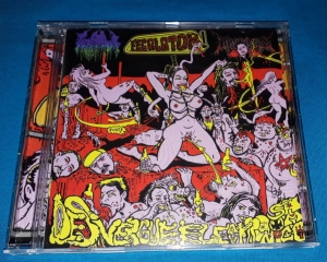GORRONEA / FECALATOR / DISMEMBERED PIG - 3 way split CD - Desvergueelectrosatánico