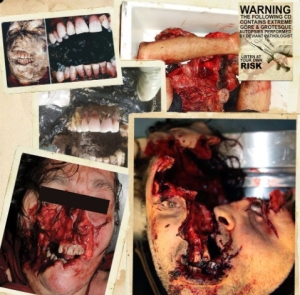 GRUESOME BODYPARTS AUTOPSY / PULMONARY FIBROSIS / TAKE THAT VILE FIEND - split CD -