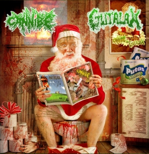 GUTALAX / CANNIBE - split CD - (reissue + Cannibe Bonustracks)