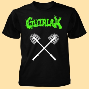 GUTALAX - Green Logo Toilet Brushes - T-Shirt