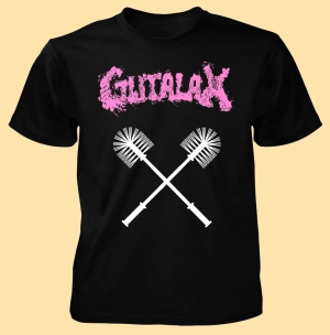GUTALAX - Pink Logo Toilet Brushes - T-Shirt