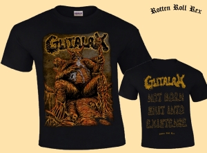 GUTALAX - The Golgothaner - Not Born, Shit Into Existence - T-Shirt