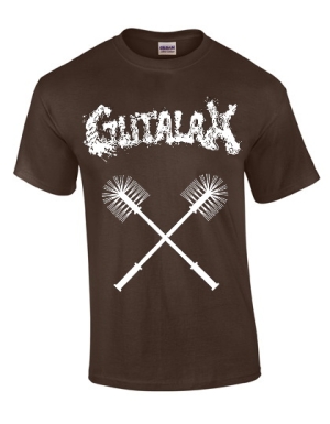 GUTALAX - toilet brushes - brown T-Shirt